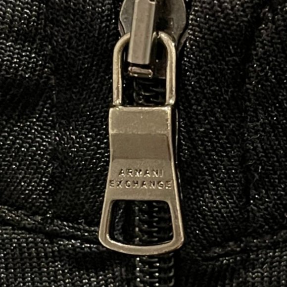 ARMANI EXCHANGE Black Stripes Polo - Picture 4 of 7